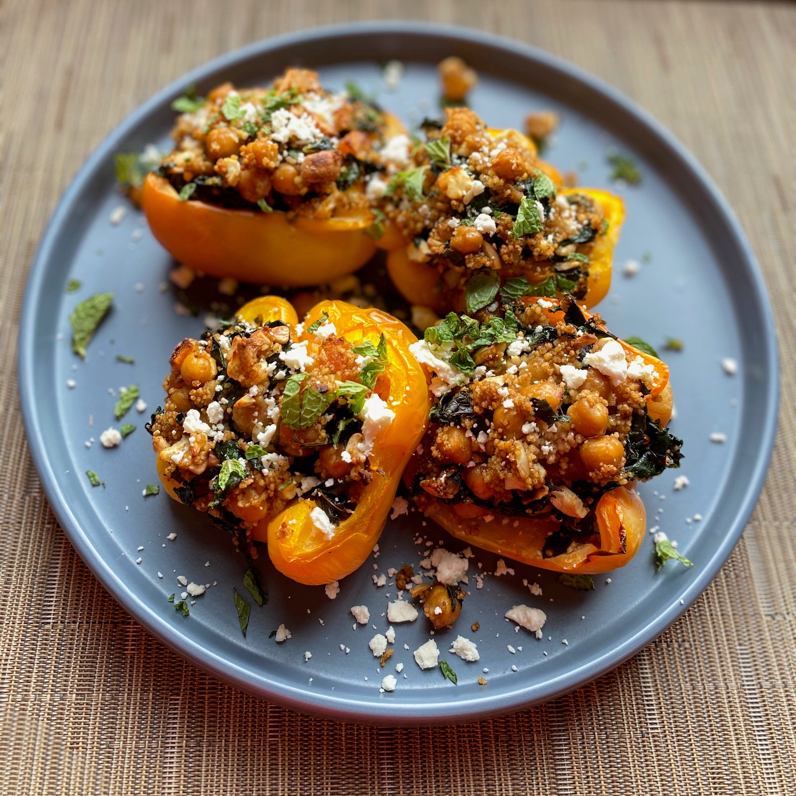 Moroccan Stuffed Peppers