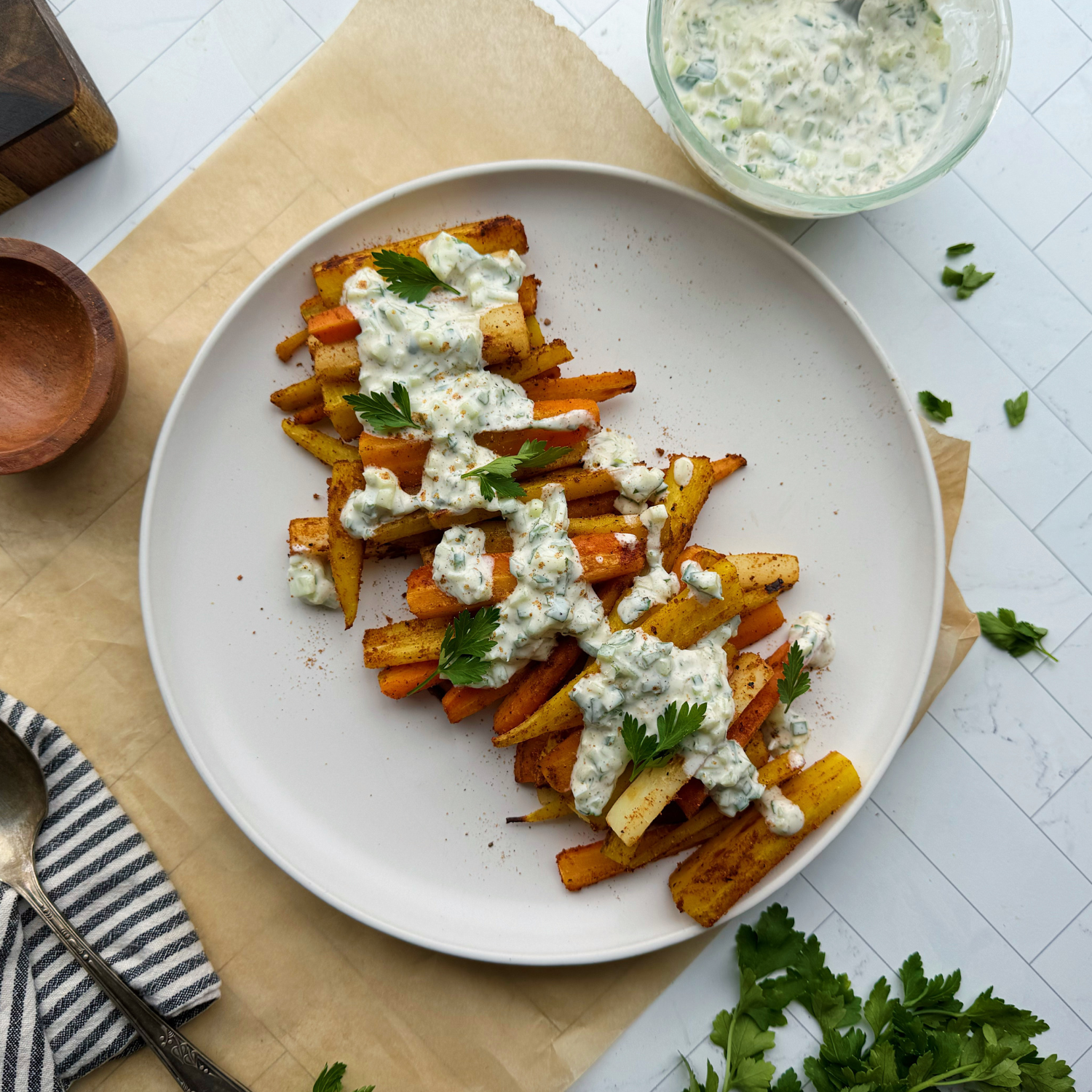 Indian Raita (Yogurt Sauce)