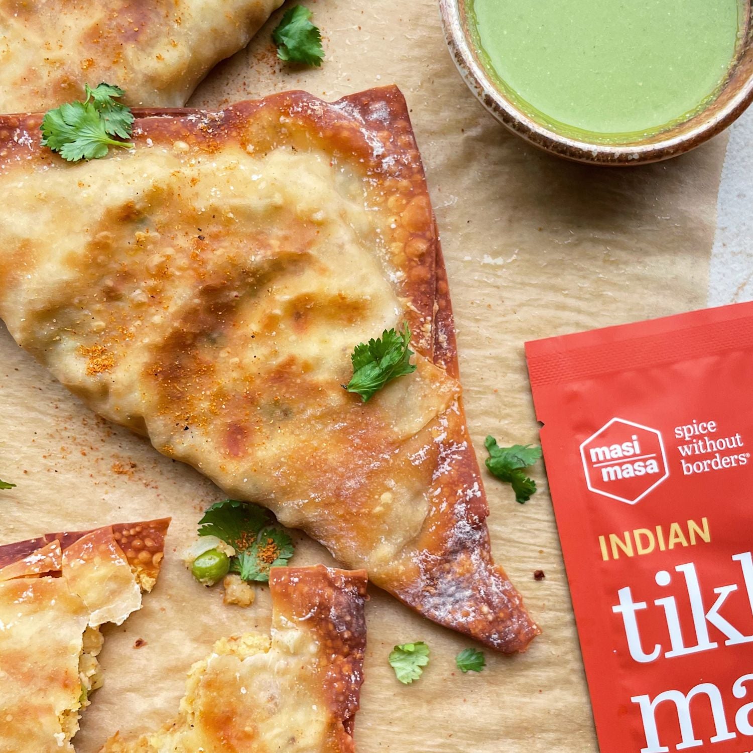 Simple Baked Samosas