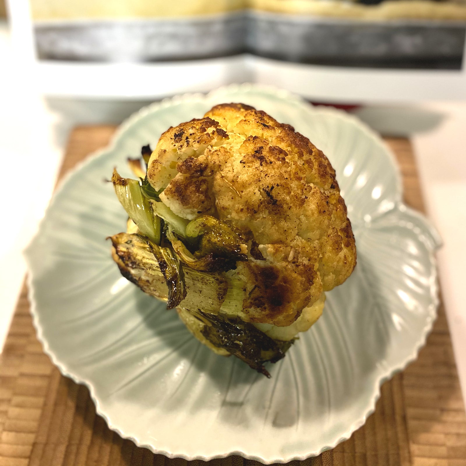Roasted Cauliflower with Ras El Hanout