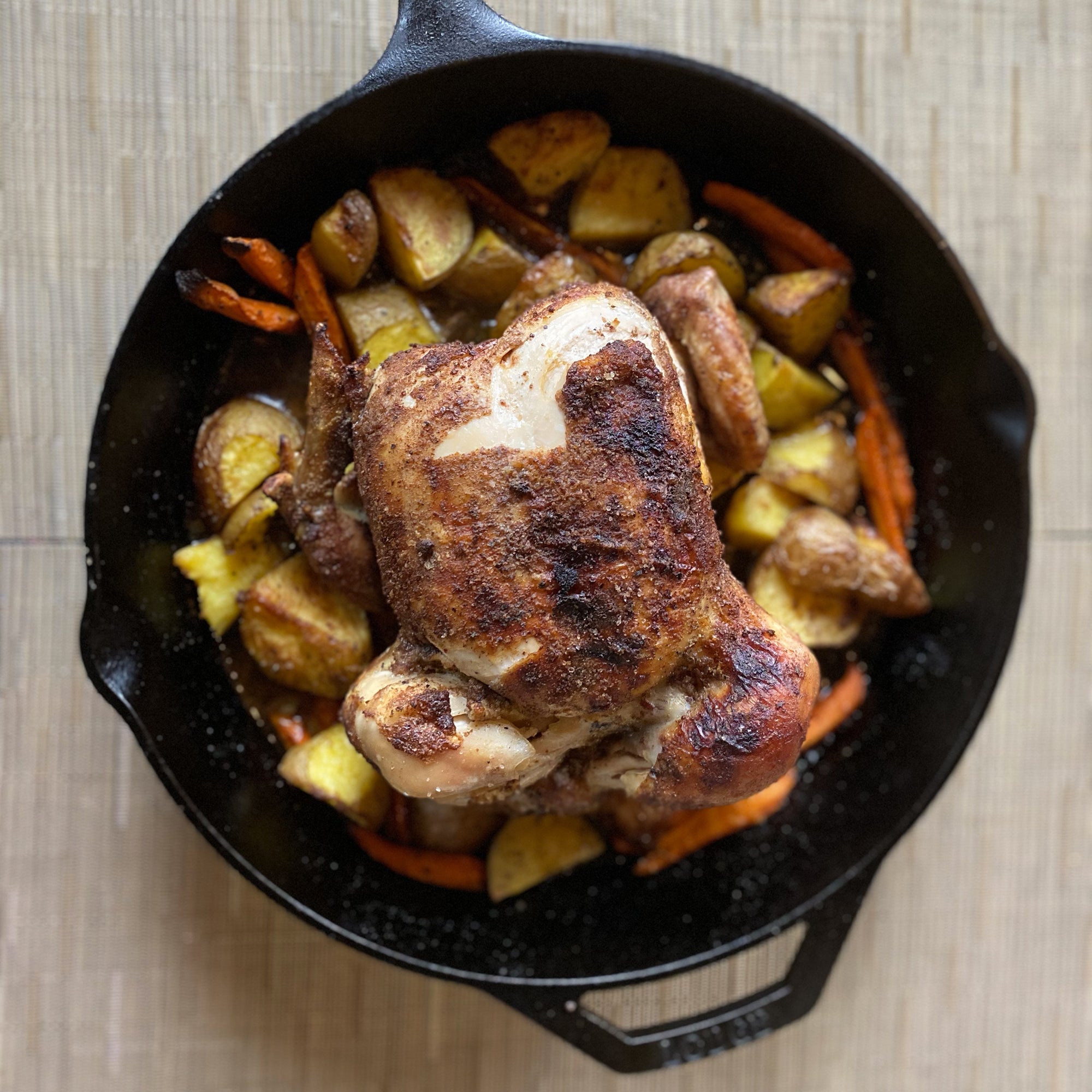 Roasted Chicken with Ras El Hanout