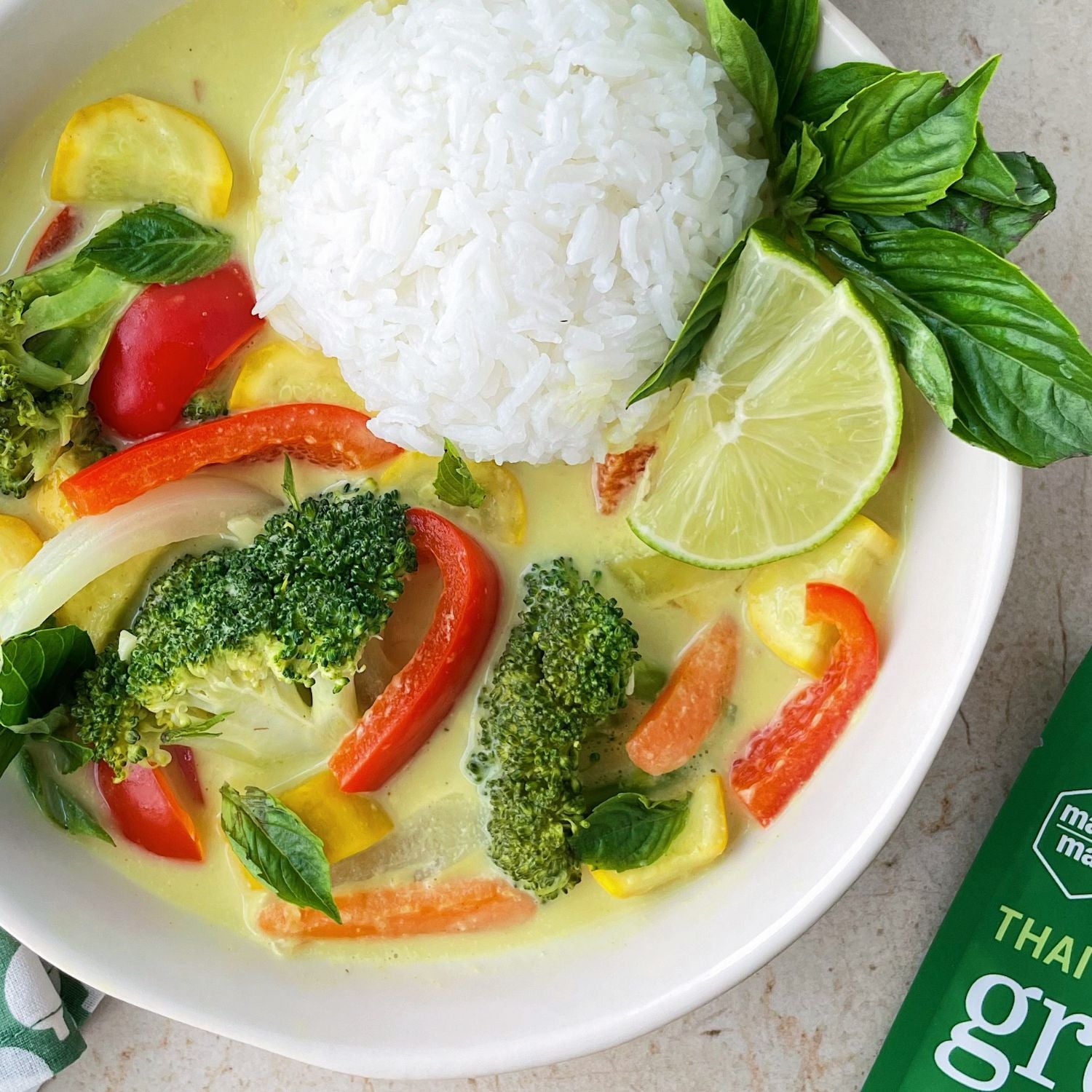 Thai Green Curry (2018 Package Recipe) Image