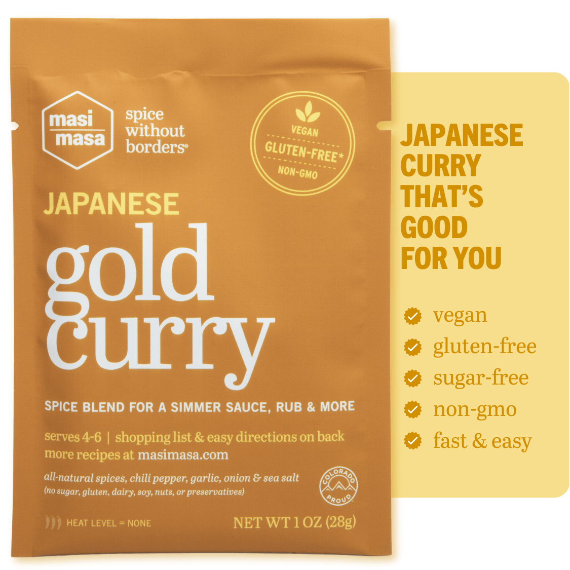 Mixed 4-Pack: Tikka Masala, Thai Green Curry, Japanese Gold Curry