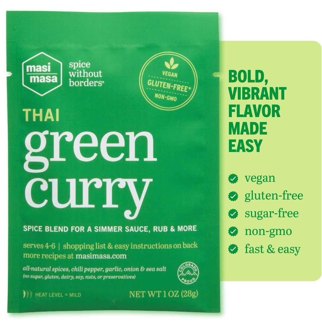 Mixed 4-Pack: Tikka Masala, Thai Green Curry, Japanese Gold Curry